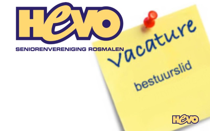 Er komt een vacature in het algemeen bestuur Er komt een vacature in het algemeen bestuur