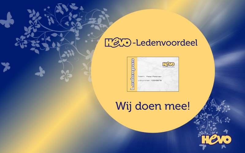 Ledenvoordeel zichtbaar