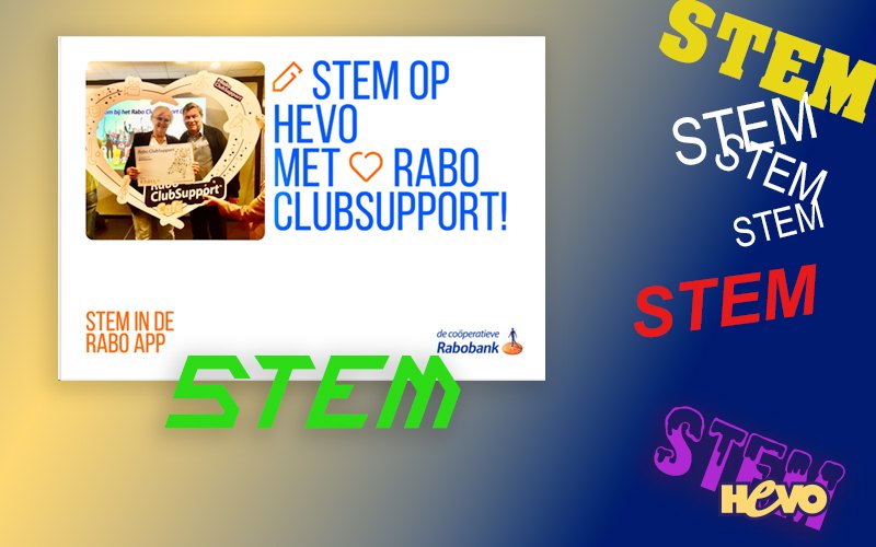 RABO ClubSupport: geef uw stem aan HEVO