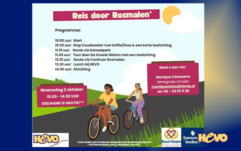 Reis door Rosmalen (op de fiets)