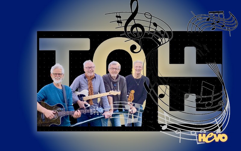 Livemuziek op de zondagmiddag met Toff coverband