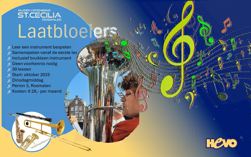 Blazersklas bij Harmonie St Cecilia