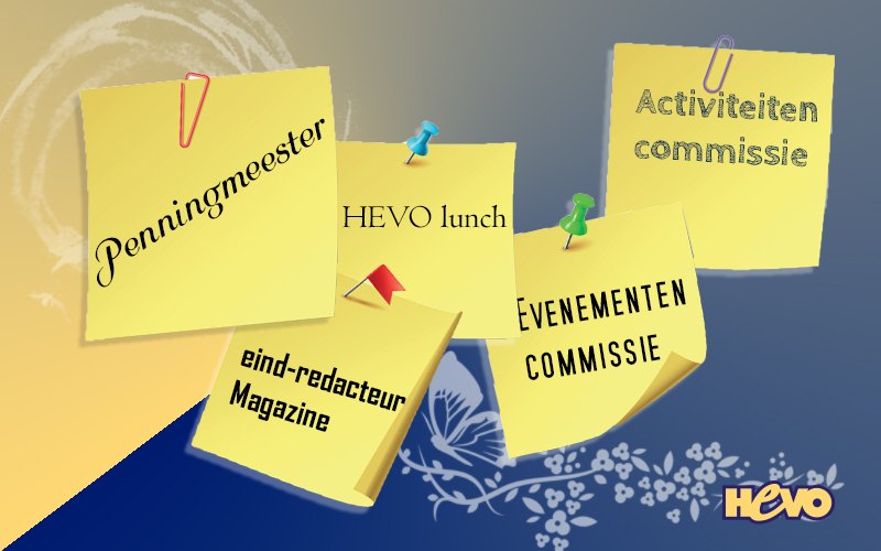 Diverse vacatures binnen HEVO