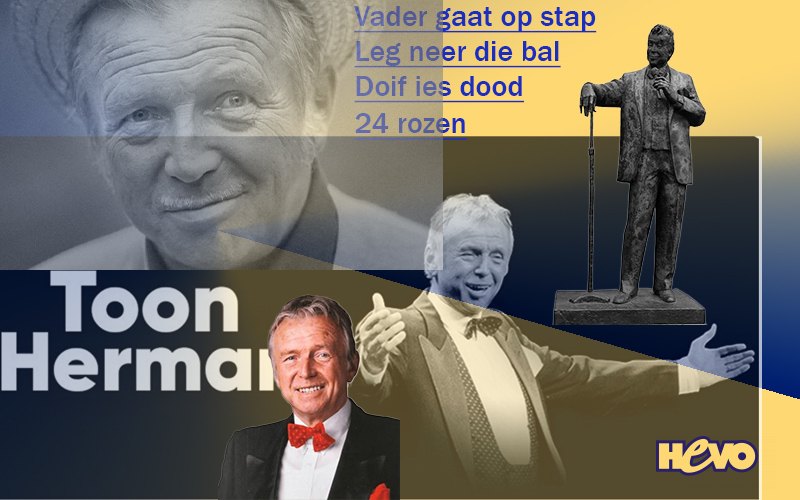 Lezing over Toon Hermans door Walter van Geffen.