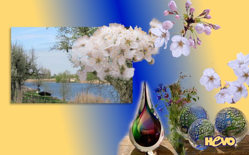 Bloesemtocht op de Linge bij Leerdam